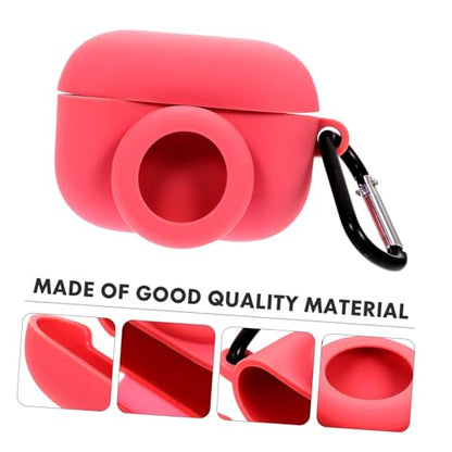 Silicone Protective Cover for Lightweight and Silicone Case Simple Design for Everyday Use Compatible and Red - color: Red