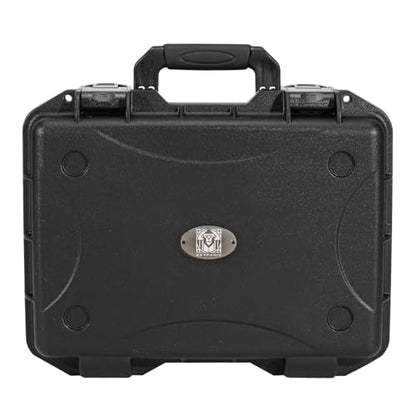 Waterproof Hard Case with Foam 16.5 x 13 x 6.9 Inch, IP67 Hard Storage Case with Customizable Foam Insert, Protective Storage Case for Microphone, Camera, Electronics, Drone, Tools & Equipment - size: 16 inch Pluck Foam