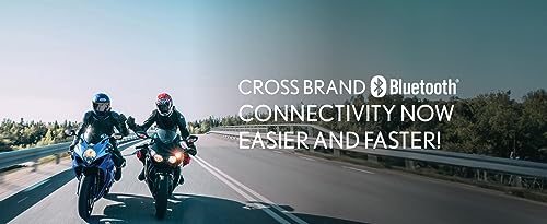 Cardo PACKTALK Edge Motorcycle Bluetooth Communication System Headset Intercom - Dual Pack - size: Dual Pack, style: Edge
