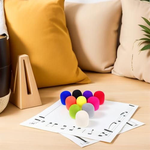 Thick Microphone Sponge Covers 20pcs Xmas for Home Ktv Singing