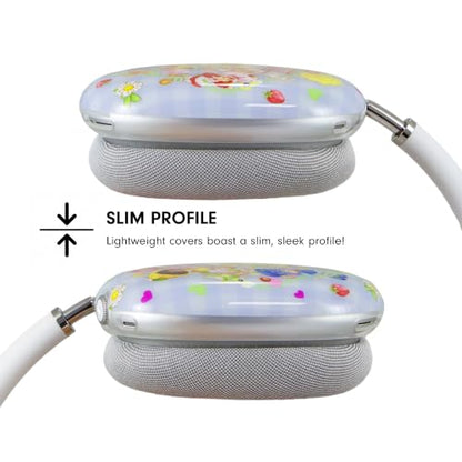 Sonix x Strawberry Shortcake Protective Case for AirPods Max 2 & 1 (Purrfect Pets Blue) - color: Strawberry Shortcake Purrfect Pets Blue