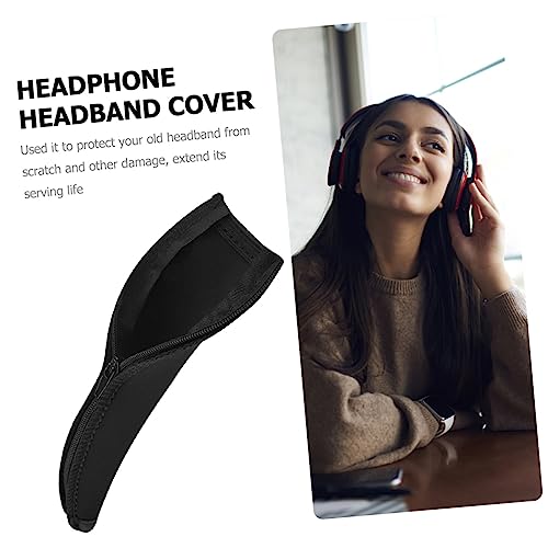 Headphone Headband Cover for Neoprene Zipper Cushion Protector Durable Headband Pad Compatible with Bose Qcii Headphones