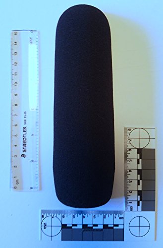 CAF16 Foam Windscreen Microphone Cover for Shotgun and Video Camera Microphones up to 6.25 in/16cm in Length