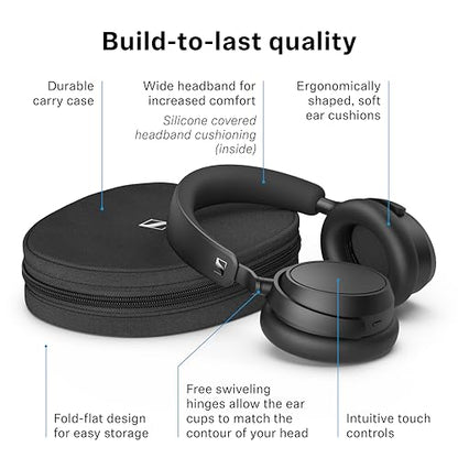 Sennheiser ACCENTUM Plus Wireless Headphones, 50hr Battery, ANC, Black - color: Black, style: ACCENTUM Plus Wireless