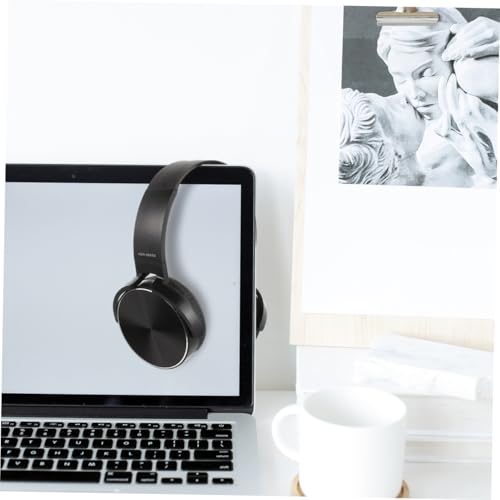 Lightweight Wired Over Ear Computer Headset with Microphone Breathable Comfortable Design for Music Gaming Portable Desktop Use
