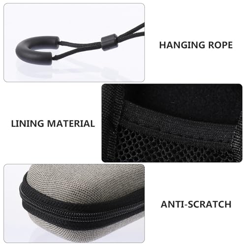 DOITOOL Portable Earphone Charging Cable Organizer Case Waterproof Zipper Storage Pouch for Travel and Daily Use Compact Mini Bag
