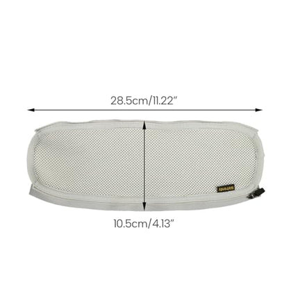 Comfortable Headband Cushion Replacement for H9/H7 Headphones Headbeam Zipper Cover Upgrades Wearing Headphone Cover - color: Black