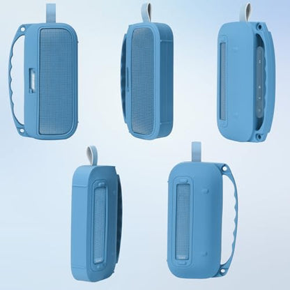 Lebakort 2nd Gen Silicone Cover Compatible with Bose SoundLink Flex 2nd Gen/Bose SoundLink Flex Portable Speaker (Blue Dusk Cover) - color: Blue Dusk Cover