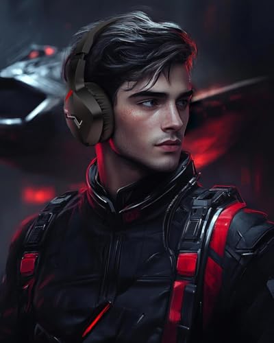 BINNUNE Wireless Gaming Headset for PS5 PC, 120H Ultra-Long Battery, 2.4GHz & Bluetooth 5.3 Wireless Headphones with Noise Canceling Mic, 50mm Drivers, Comfort Over Ear Headphones, Black - color: Black