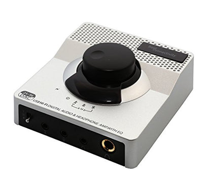 Syba USB 24 Bit 96 KHz DAC Digital to Analog Headphone Amplifier 2 Stage EQ Digital/Coaxial Output and RCA Output (SD-DAC63057) - style: Solid State Amp