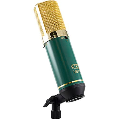 MXL V67I FET Condenser Microphone | Microphone w/ Dual-Sided Capsule Tuned for Warm and Bright Voicing - style: MXL V67I