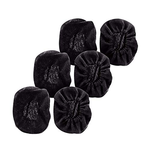 KORE AVIATION 100% Cotton Headphone Ear Covers Washable Double Knit for Aviation Headset, Gym, Training, Racing, Gaming, Hunting & Headset Ear Pads - style: 3 Pairs
