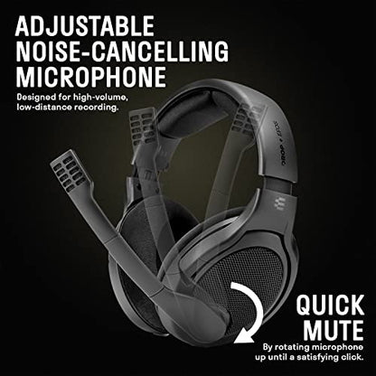 DROP + EPOS PC38X Gaming Headset Noise-Cancelling Microphone with Over-Ear Open-Back Design, Velour Earpads, Compatible with PC, PS4, PS5, Switch, Xbox, Mac, Mobile, and More (Black) - color: Yellow, style: EPOS PC38X