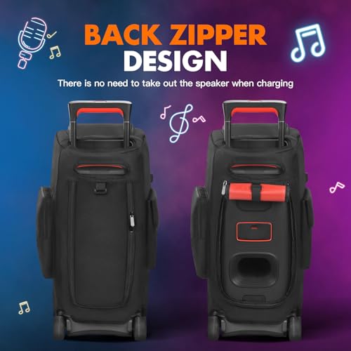 Speaker Cover Compatible with JBL PartyBox 320/PartyBox 310 | Scratch-Resistant, Dustproof, Portable Case with Storage Bag for Outdoor Party Speaker - size: For JBL partybox 320