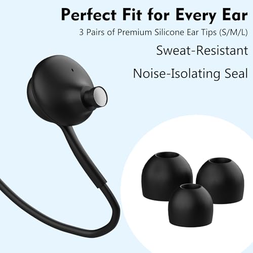 USB-C Headphone for Samsung S26 S25 FE S24 A16 A17 Wired Earbuds Magnetic in-Ear Type C Earphone with Microphone Volume Control Bass Stereo Noise Canceling for iPhone 17 Pro Max 16 16e 15 Pixel 10a 9a
