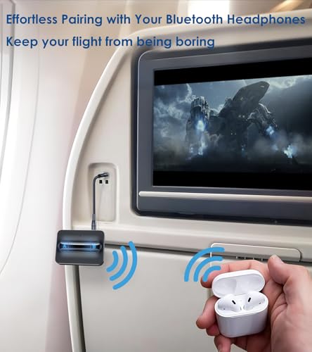 Bluetooth Transmitter for TV to 2 AirPods/Headphones Dual Link