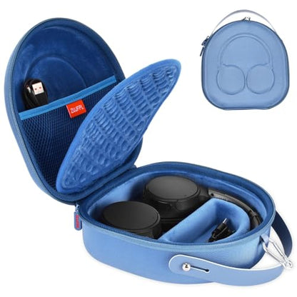 EVA Hard Case Compatible with JBL Tune 710BT / 720BT / 770NC, and Sony WH-CH710N/WH-CH720N/WH-CH702N Noise Canceling Wireless Headphones, Premium Travel Protective Storage Bag - Blue - color: Blue