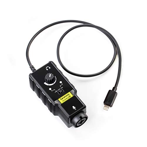 Saramonic SmartRig Di |Professional Lightning Audio Interface with XLR & 1/4" Inputs for iPhone & iPad - size: 1-Ch Lightning