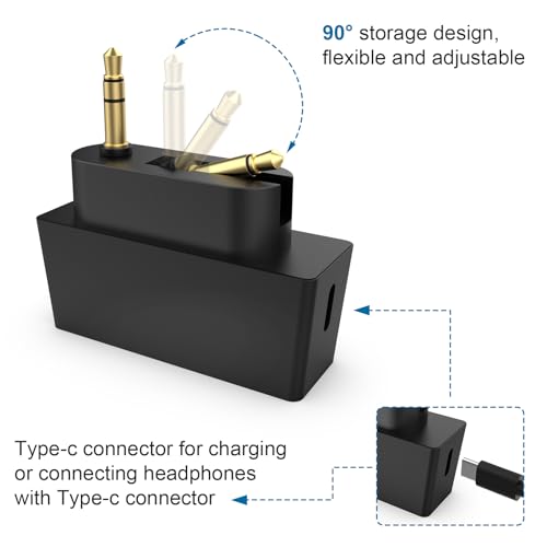QC15 Airplane Headphone Adapter Compatible with Bose 700 QuietComfort 2 QC3 QC45 QC35 QC35ii QC15 QC25 QC20 NC700 SoundLink SoundLinkII AE2 AE2i AE2W and More, Golden Plated 3.5mm Jack