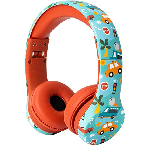 Snug Play+ Kids Headphones with Volume Limiting for Toddlers (Boys/Girls) - Vroom - color: Vroom, size: One Size