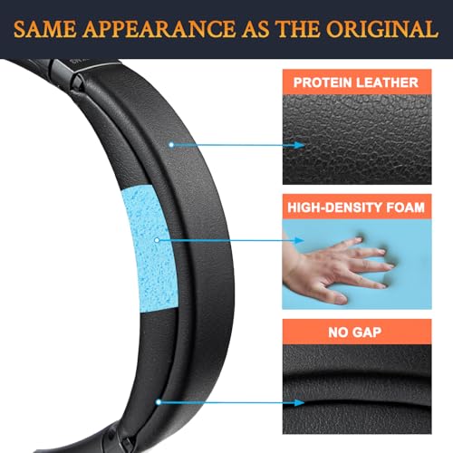 SOULWIT Headband for Sony WH-1000XM3 - Black - color: Black