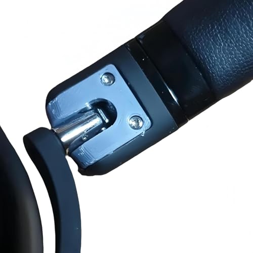 2Pack Replacement Hinge for AKG N60NC Wireless Headphone, Hinge Repair kit Fix Your Slider Broken Pieces Slider Cover, Headset Repair Parts Left and Right (Blue) - color: Blue