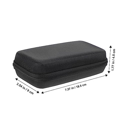 LIOOBO Microphone Storage Pouch Carrying Case EVA Protective Bag | 2 Pack, Lightweight Shockproof Waterproof Design, Built-In Mesh Pocket, Travel Business Use