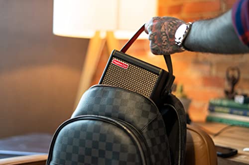 Positive Grid Spark MINI 10W Small Smart Guitar Amp & Bluetooth Speaker | Portable Sound for Guitar Playing at Home or On the Go | Black | Portable amp & Bluetooth speaker for electric, acoustic & bass. 100k+ tones, Spark AI, Smart Jam, up to 8-hr battery