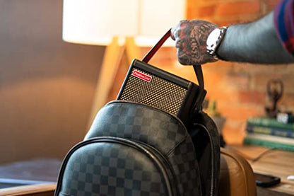 Positive Grid Spark MINI 10W Small Smart Guitar Amp & Bluetooth Speaker | Portable Sound for Guitar Playing at Home or On the Go | Black | Portable amp & Bluetooth speaker for electric, acoustic & bass. 100k+ tones, Spark AI, Smart Jam, up to 8-hr battery