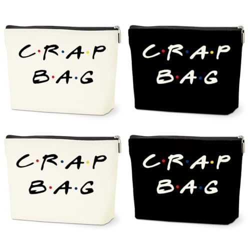 4PCS Funny Gifts for Women Makeup Bag, Best Friend Birthday Gifts for Women - color: Multicolor 0095