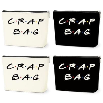 4PCS Funny Gifts for Women Makeup Bag, Best Friend Birthday Gifts for Women - color: Multicolor 0095