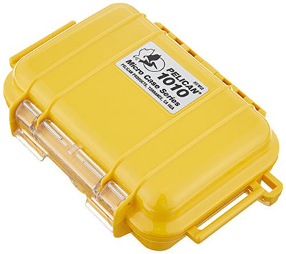 Pelican 1010 Micro Case (Yellow) - color: Yellow, size: One Size