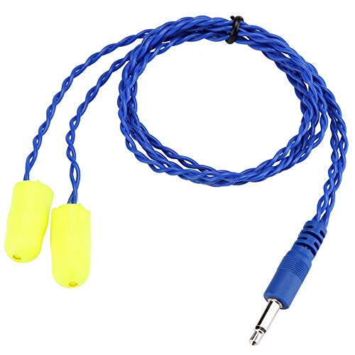 Auto Racing Mini Noise Reduction Foam Earbuds Mono Racing Speakers 1/8" Plug Safety Foam Earbuds Headphones for Hearing Noise Isolation