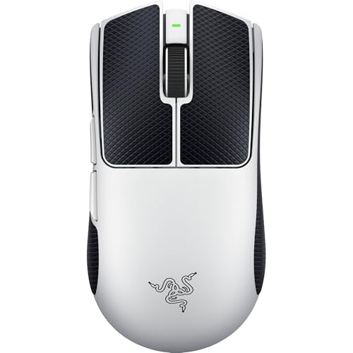 Razer PC Esports Gaming Bundle: BlackShark V3 Pro Wireless ANC PC Gaming Headset + Viper V4 Pro Wireless Gaming Mouse — White