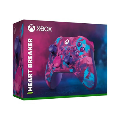 Xbox Wireless Gaming Controller | Heart Breaker Special Edition | Consoles, PCs, TVs, mobile, and more | Textured Grip | Wireless, Bluetooth, USB-C Connectivity - style: Heart Breaker