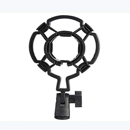 Universal Microphone Shock Mount, Mic Clip Holder for Diameter 47mm-53mm Mic Anti Vibration Adjustable High Isolation Shock Mount