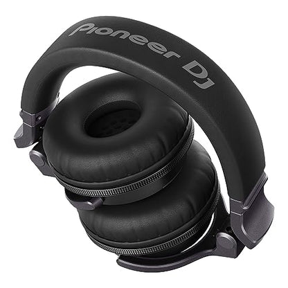 Pioneer DJ HDJ-CUE1 On-Ear Wired DJ Headphones, Foldable, Dark Silver | For new and everyday DJs, on-ear wired DJ monitoring headphones, comfortable, foldable, swivel earcups, clear cueing
