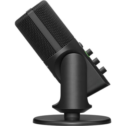 Sennheiser Profile USB Condenser Microphone with Desktop Stand Bundled with Closed-Back Headphones + Microphone Boom Arm + Wind Screen Pop Filter + Microfiber Cleaning Cloth (5 Items) - style: Profile Mic + HD 280 + Arm & Pop Filter
