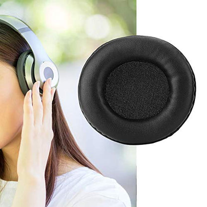 Universal Replacement Ear Pads, 95MM Black Soft Headset Cover for Most Headphone