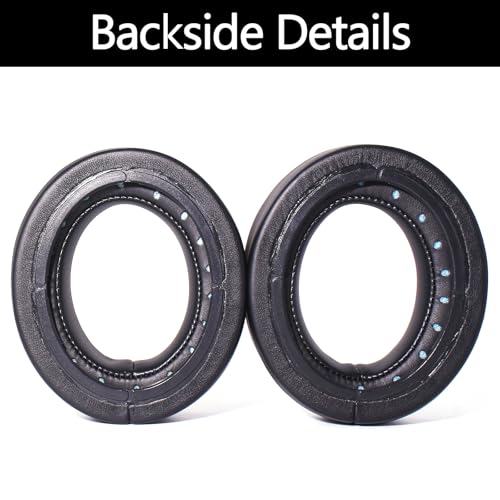 Replacement Cooling Gel Ear Pads for Corsair HS60 HS70 Headphones - Black | HS75 XB HS50/60/70 PRO Ear Covers, Breathable Memory Foam Ear Cushions, Noise Isolation & Comfort Fit, Easy Install