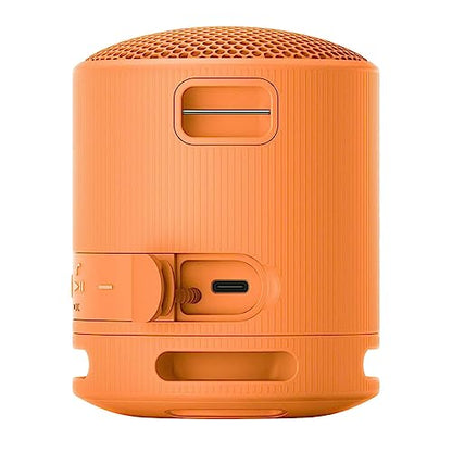 Sony SRS-XB100 Wireless Bluetooth Portable Travel Speaker Bundle (Orange) | Travel case, Strap, (2 items) - color: Orange