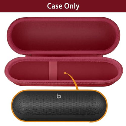 Aenllosi Hard Case for Beats Pill - Speaker Statement Red | EVA case construction, Water-resistant design, Dust-resistant design, Case only - color: Statement Red