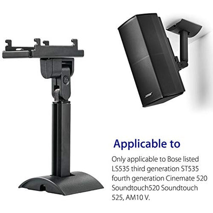 Bestparts Wall Mount Ceiling Bracket Stand for UB-20 Series II Bracket | Replacement For Bose Lifestyle CineMate, SoundTouch & Virtually Invisible 300, mountable for surround center speakers