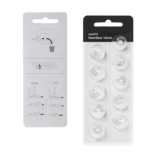 for Oticon Hearing Aid Supplies,Open Bass 10MM/20PCS,Hearing Aid Domes - size: 10MM OPEN BASS VENT