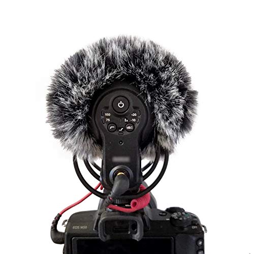 SUNMON Mic Furry Windscreen, VMP+ Deadcat Windshield Compatible with Rode VideoMic Pro+ Plus Camera Microphone - color: Video Mic Pro+