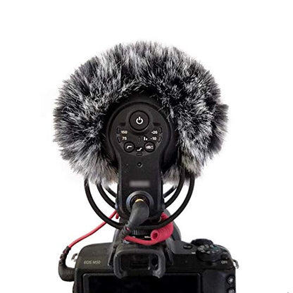 SUNMON Mic Furry Windscreen, VMP+ Deadcat Windshield Compatible with Rode VideoMic Pro+ Plus Camera Microphone - color: Video Mic Pro+