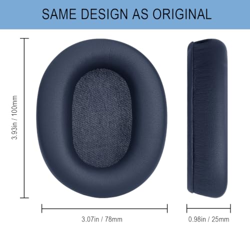 GVOEARS Ear Pads for Sony WH-XB900N / WH-CH710N / WH-CH720N - Blue - color: Blue