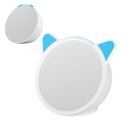 Silicone Cover for Ec/-ho P/-op Soft Waterproof Dustproof Portable Protective Case Compatible with Ec-h/o P-o/p Speaker Accessories (White) - color: white