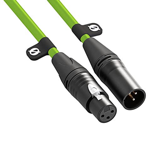 RØDE XLR-3 Premium XLR Cable (3m, Green) - color: Green