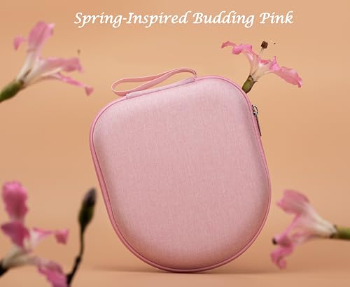 Ginsco Universal Headphone Case Compatible with JBL Tune 510BT 720BT, Sony WH-CH 720N/WH-CH520, with Sony/JBL/Soundcore Q20i Q30/BERIBES/TOZO/KVIDIO etc Wireless Headphones Pink - color: Pink